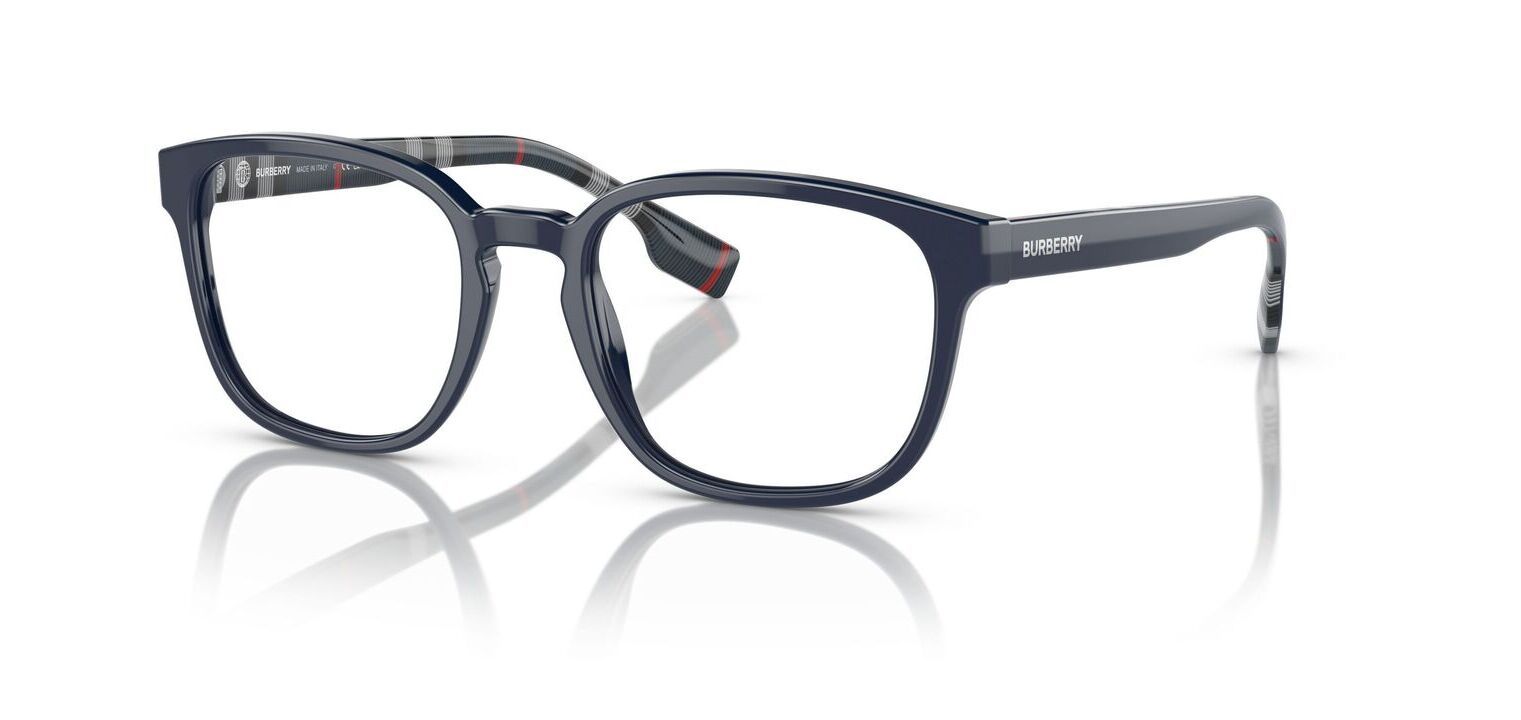 Burberry Rechteckig Brillen 0BE2344 Blau für Herren