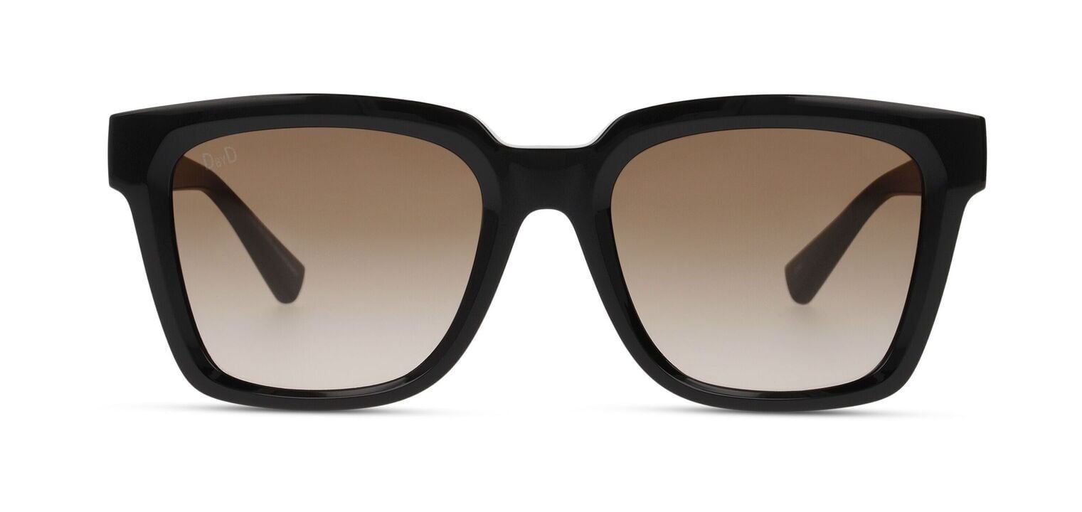 DbyD Quadratisch Sonnenbrillen 0DB6018 Schwarz für Damen/Herren