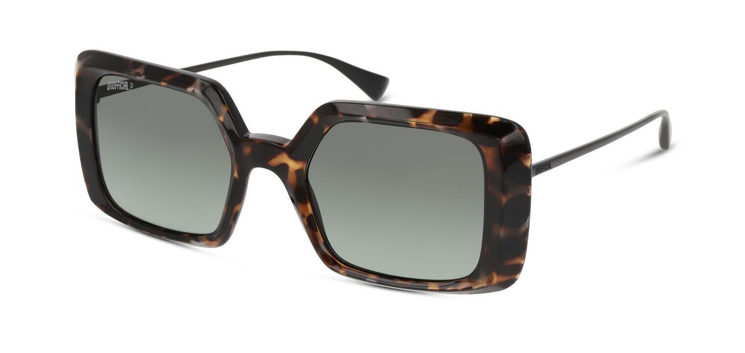 Lunettes de soleil Unofficial Rectangle 0UO6166 Ecaille pour Femme