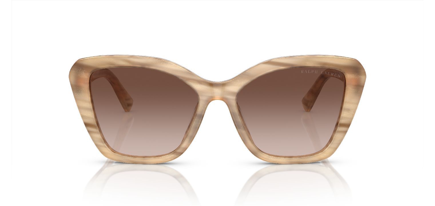 Ralph Lauren Schmetterling Sonnenbrillen 0RL8216U Braun für Damen