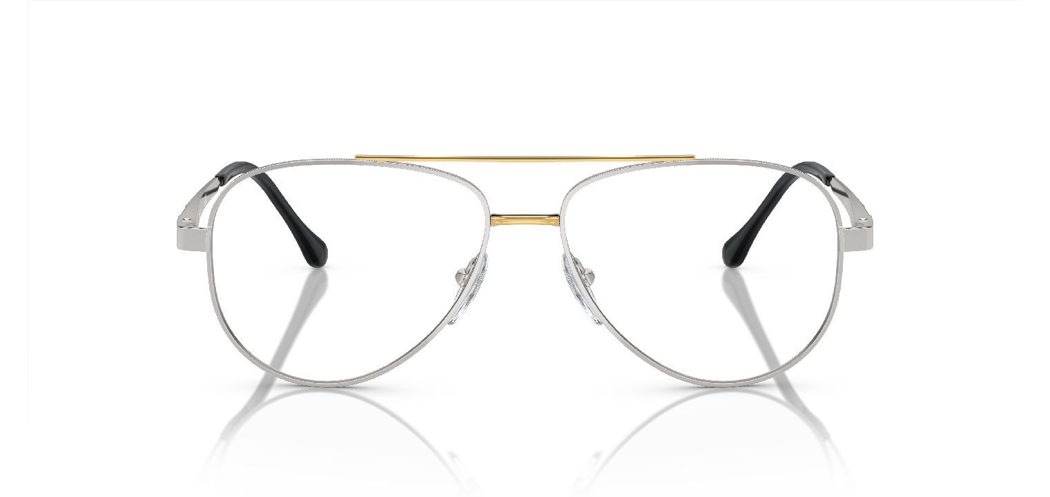 Sferoflex Aviator Brillen 0SF2297 Sillber für Herren