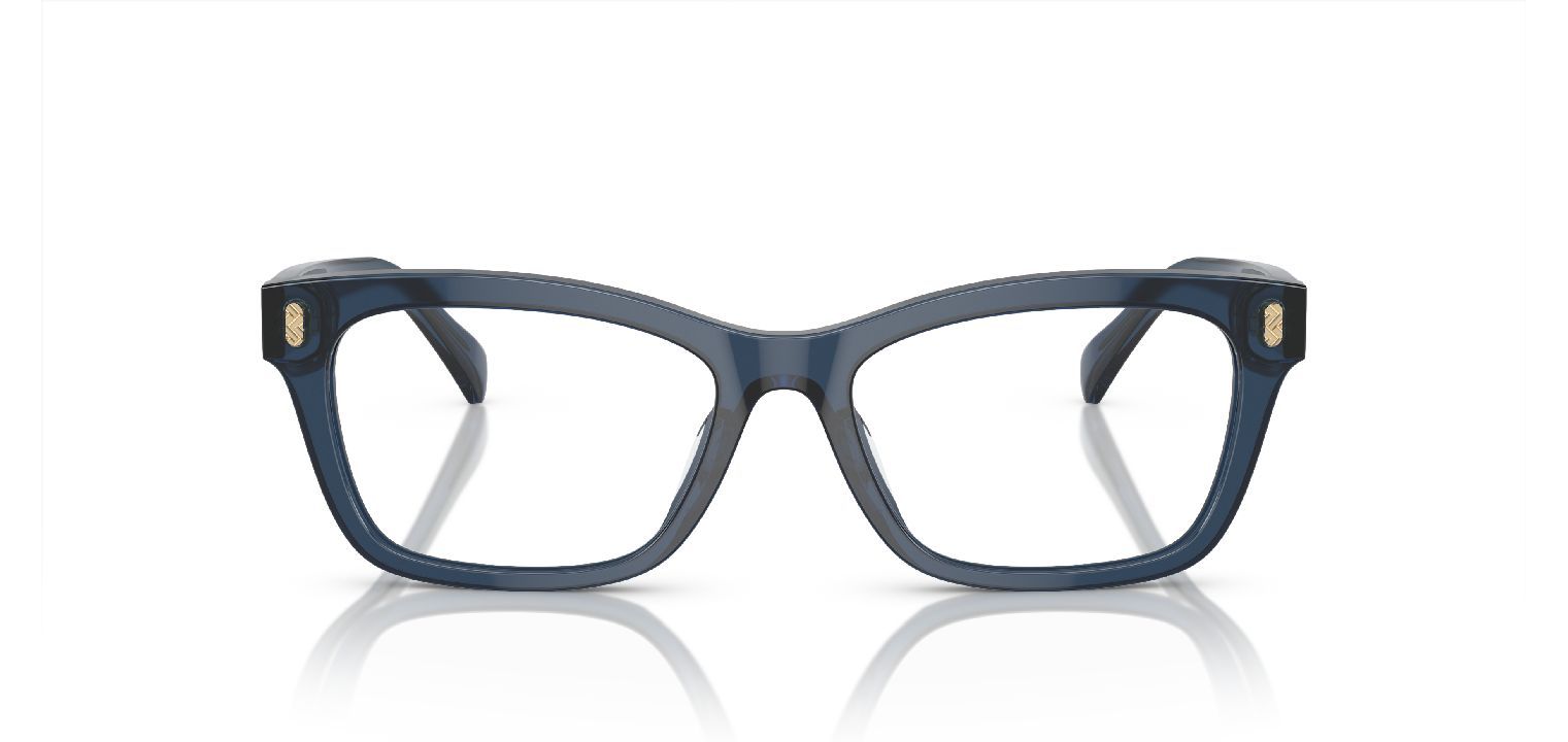 Ralph Rechteckig Brillen 0RA7154U Blau für Damen