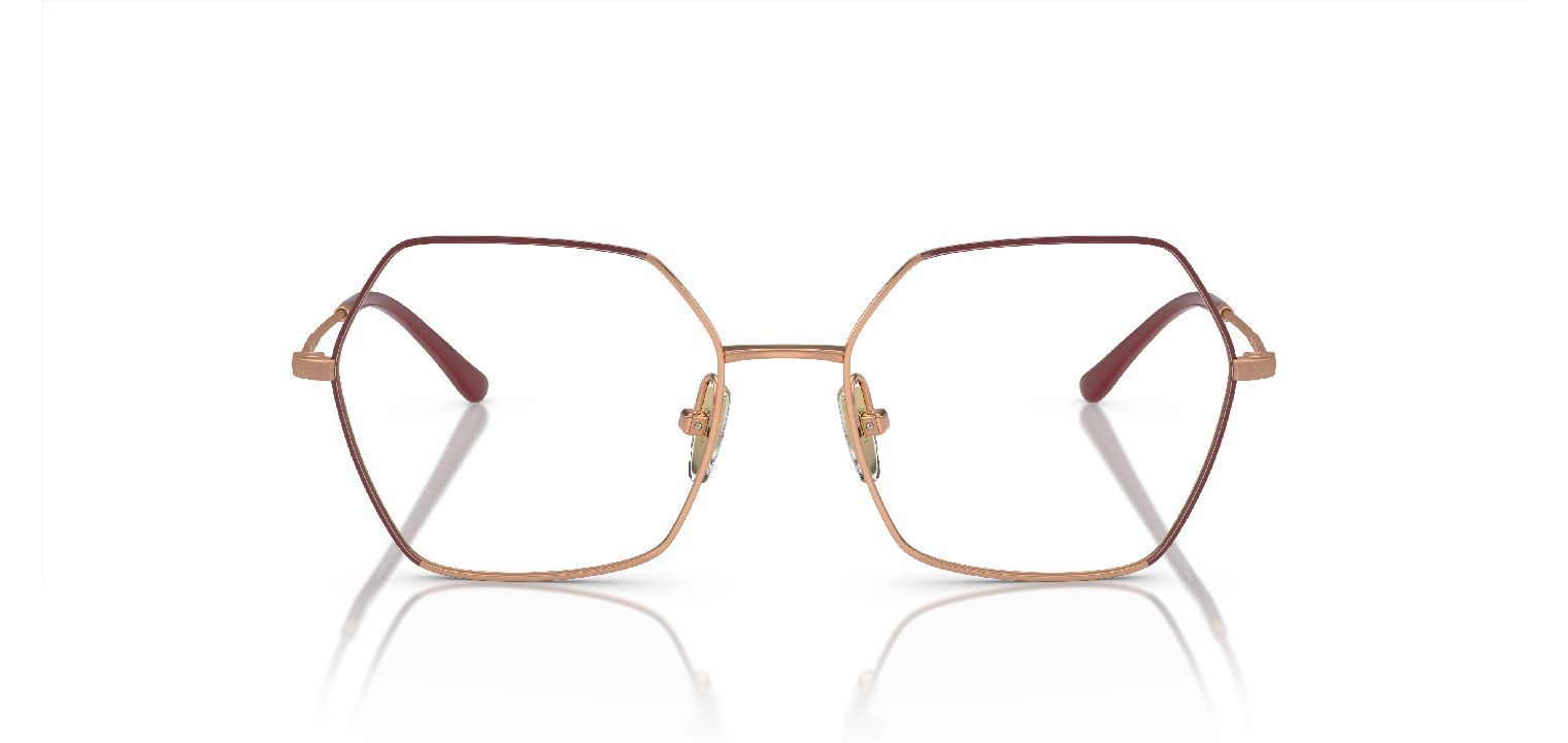 Vogue Sechseckig Brillen 0VO4297T Rosa für Damen