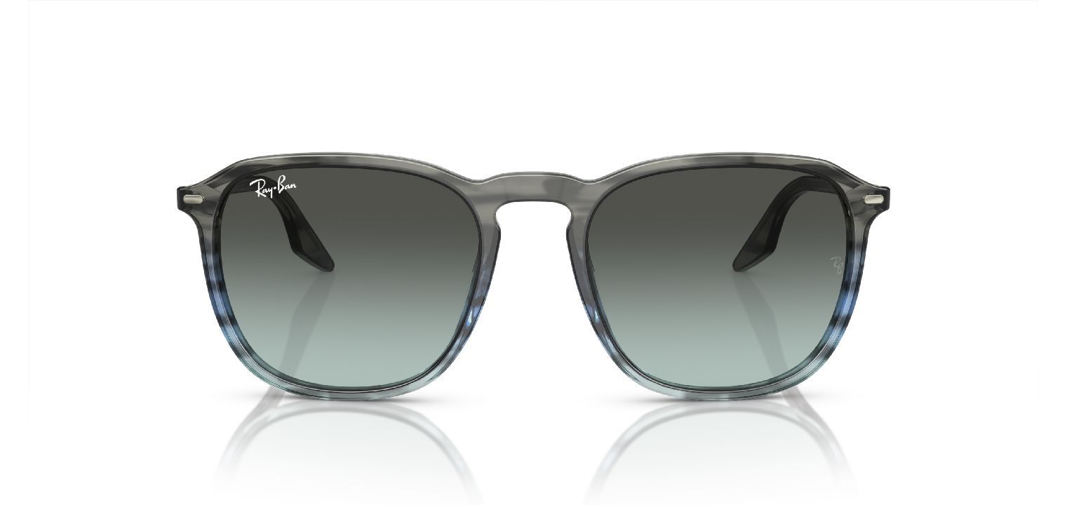 Lunettes de soleil Ray-Ban Carré 0RB2203 Gris pour Homme-Femme