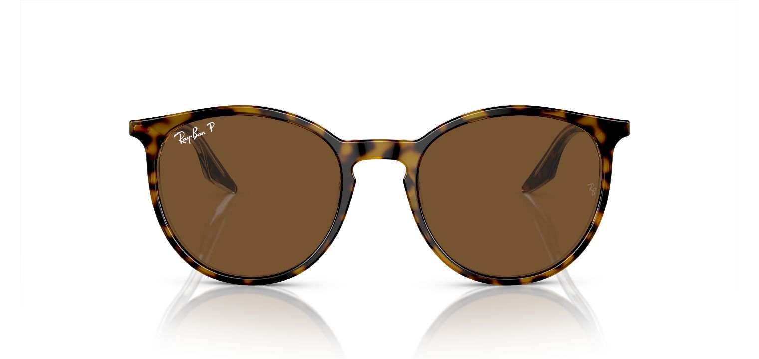 Ray-Ban Oval Sonnenbrillen 0RB2204 Havana für Damen/Herren