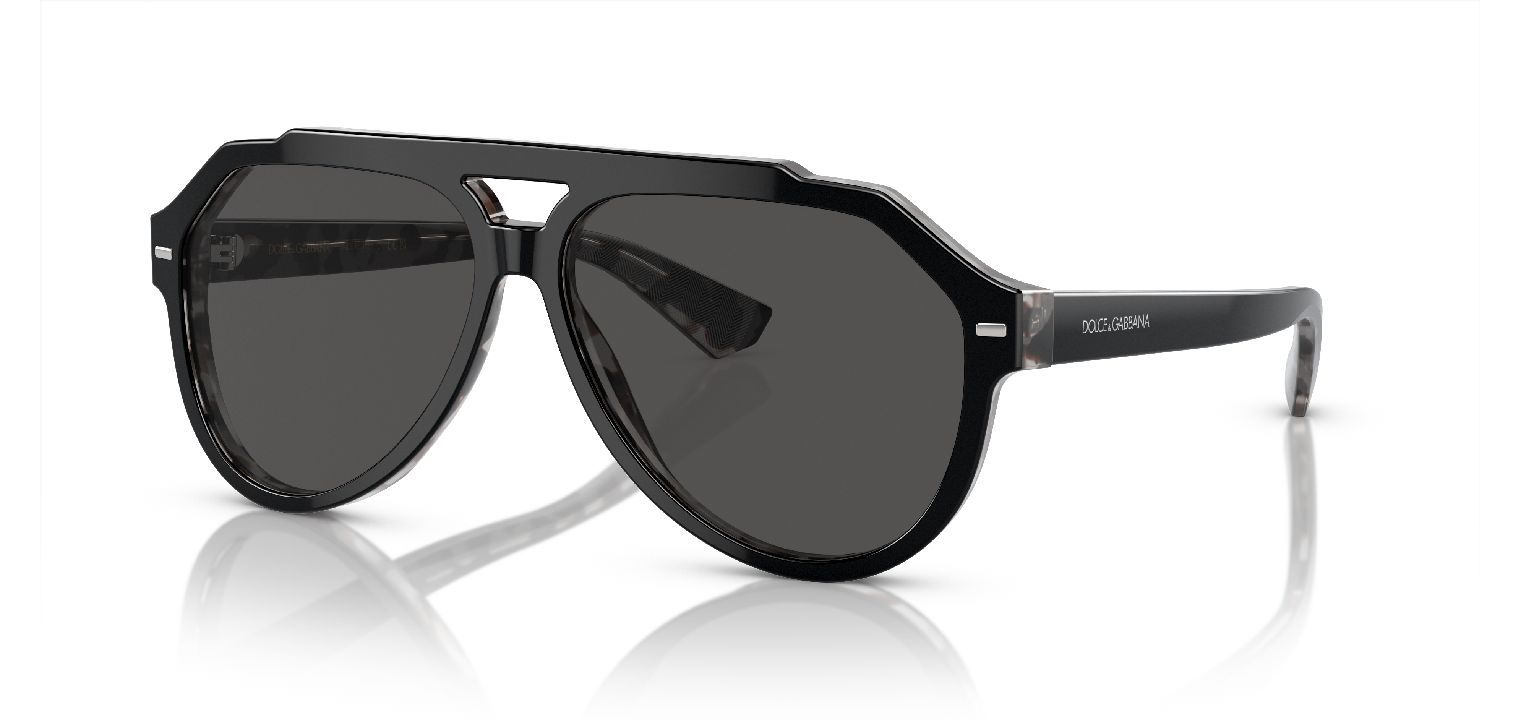 Dolce & Gabbana Aviator Sonnenbrillen 0DG4452 Schwarz für Herren