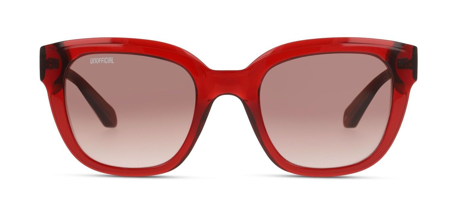 Unofficial Quadratisch Sonnenbrillen 0UO6181 Rosa für Damen