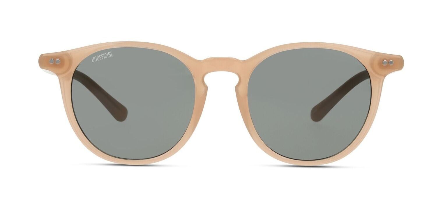 Unofficial Rund Sonnenbrillen 0UO6188 Rosa für Damen/Herren