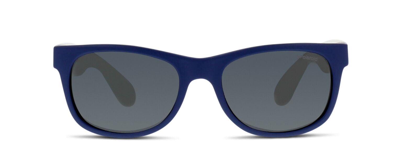Polaroid Kids Rechteckig Sonnenbrillen P0300 Blau für Kinder