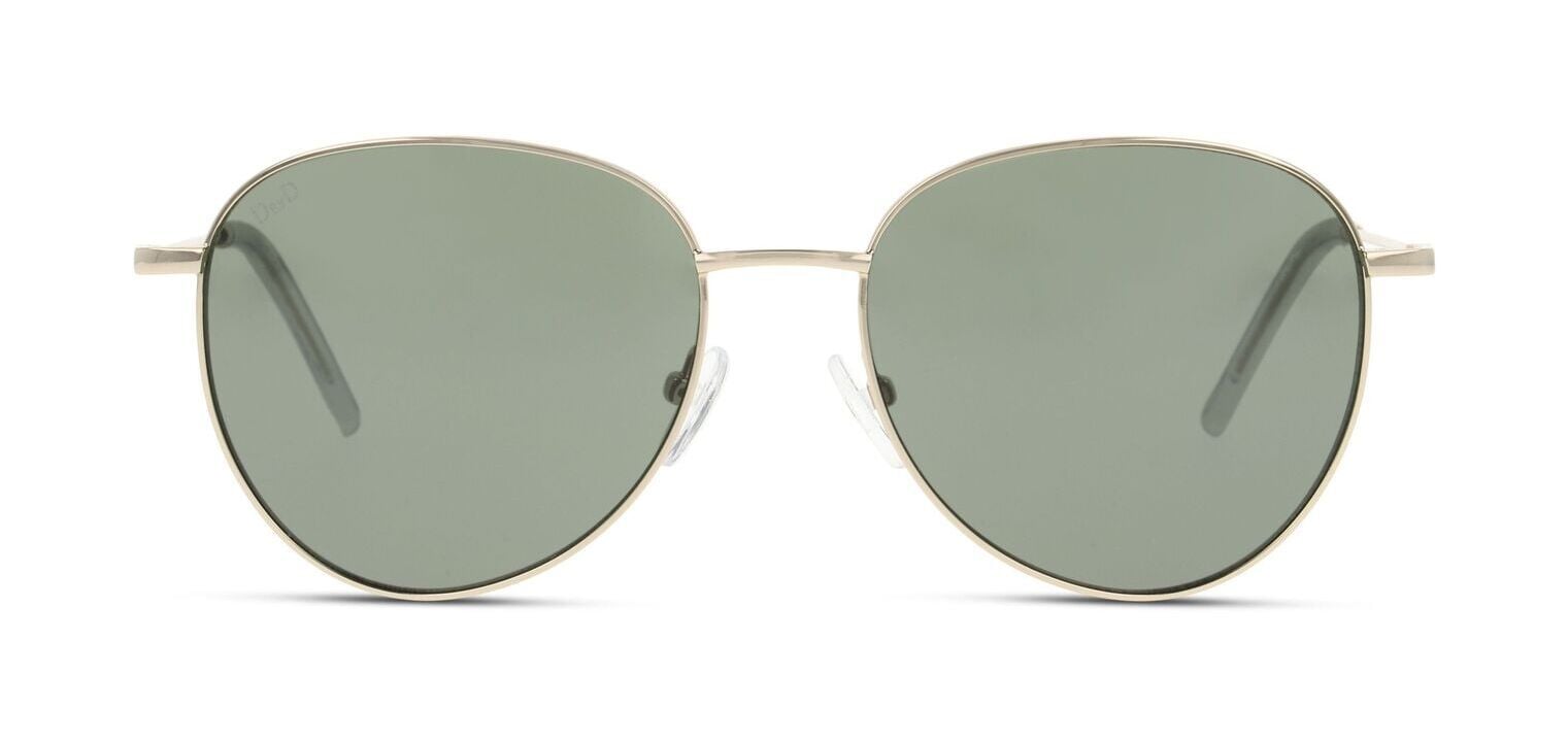 DbyD Oval Sonnenbrillen DBSF2001 Gold für Damen/Herren