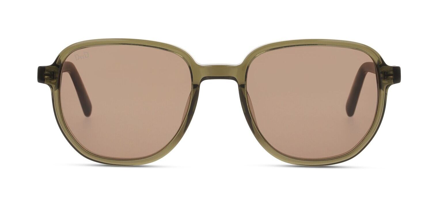 DbyD Quadratisch Sonnenbrillen DBSU5012 Grün für Damen/Herren