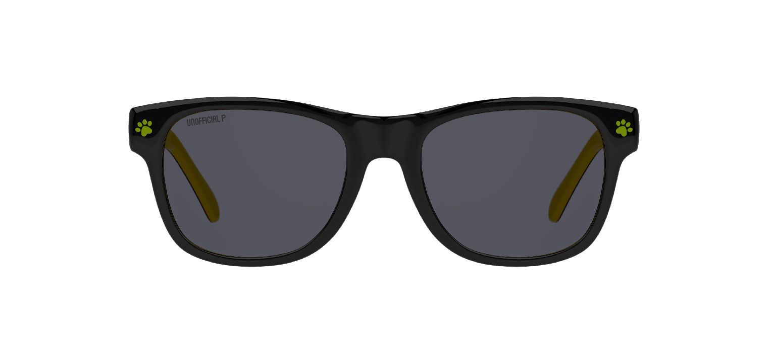 Unofficial Quadratisch Sonnenbrillen UNSJ0003P Grau für Kinder