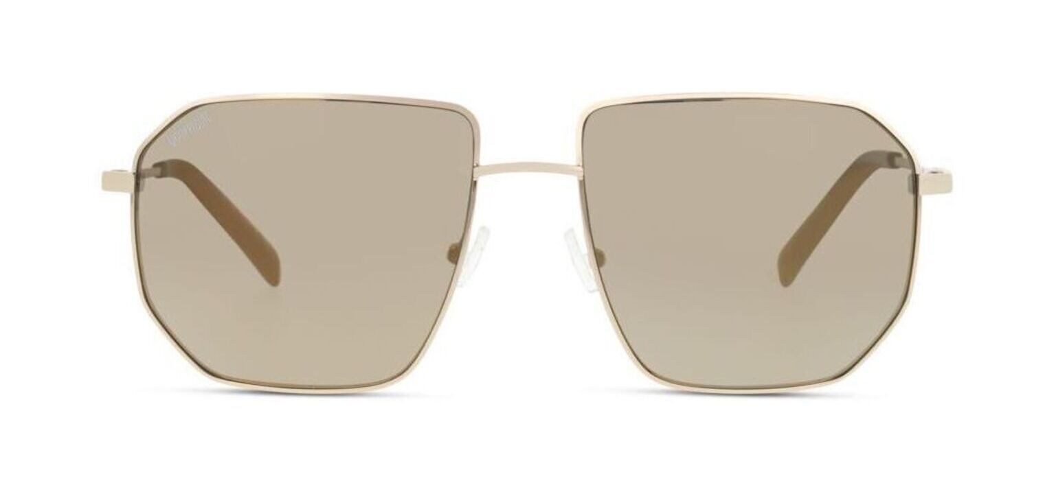 Unofficial Rechteckig Sonnenbrillen UNSM0133 Gold für Herren