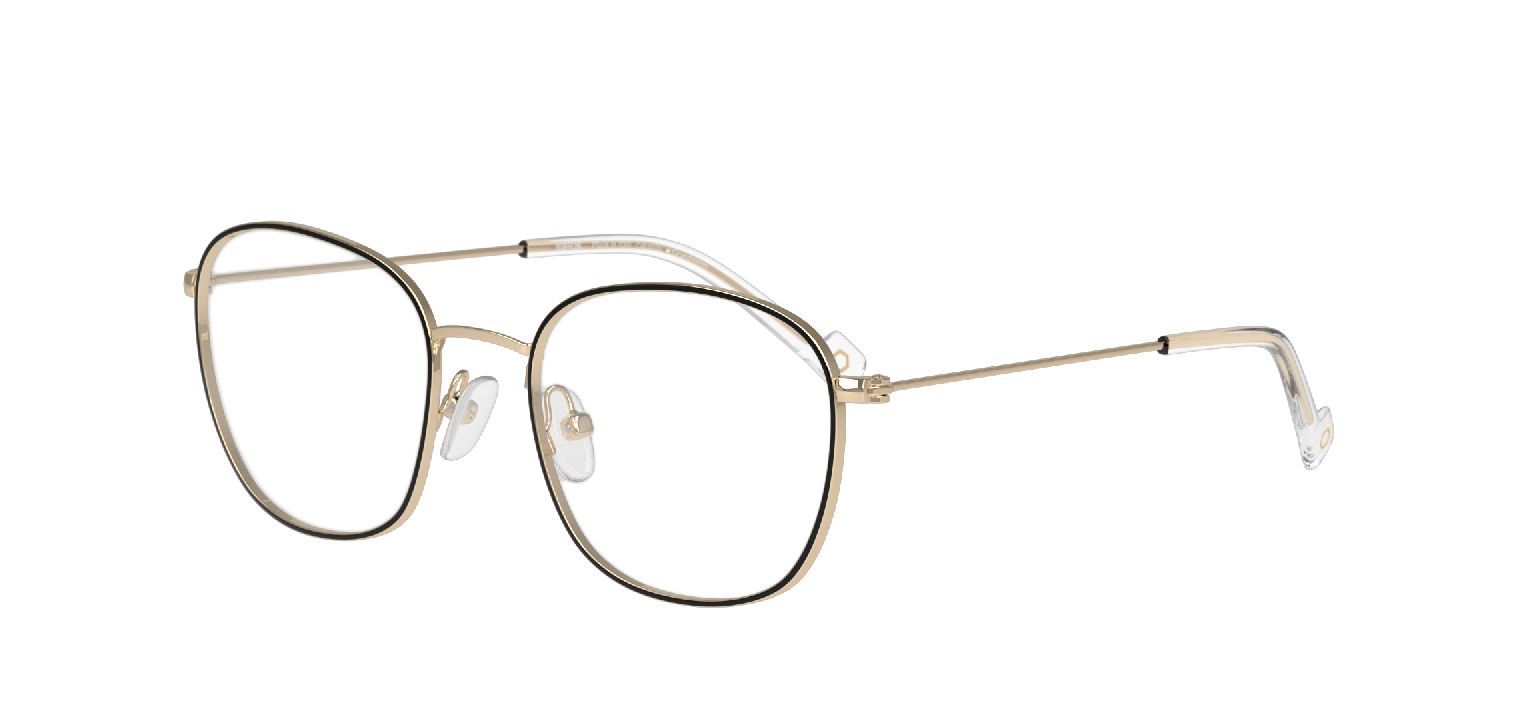 Unofficial Quadratisch Brillen UNOT0109 Schwarz für Kinder