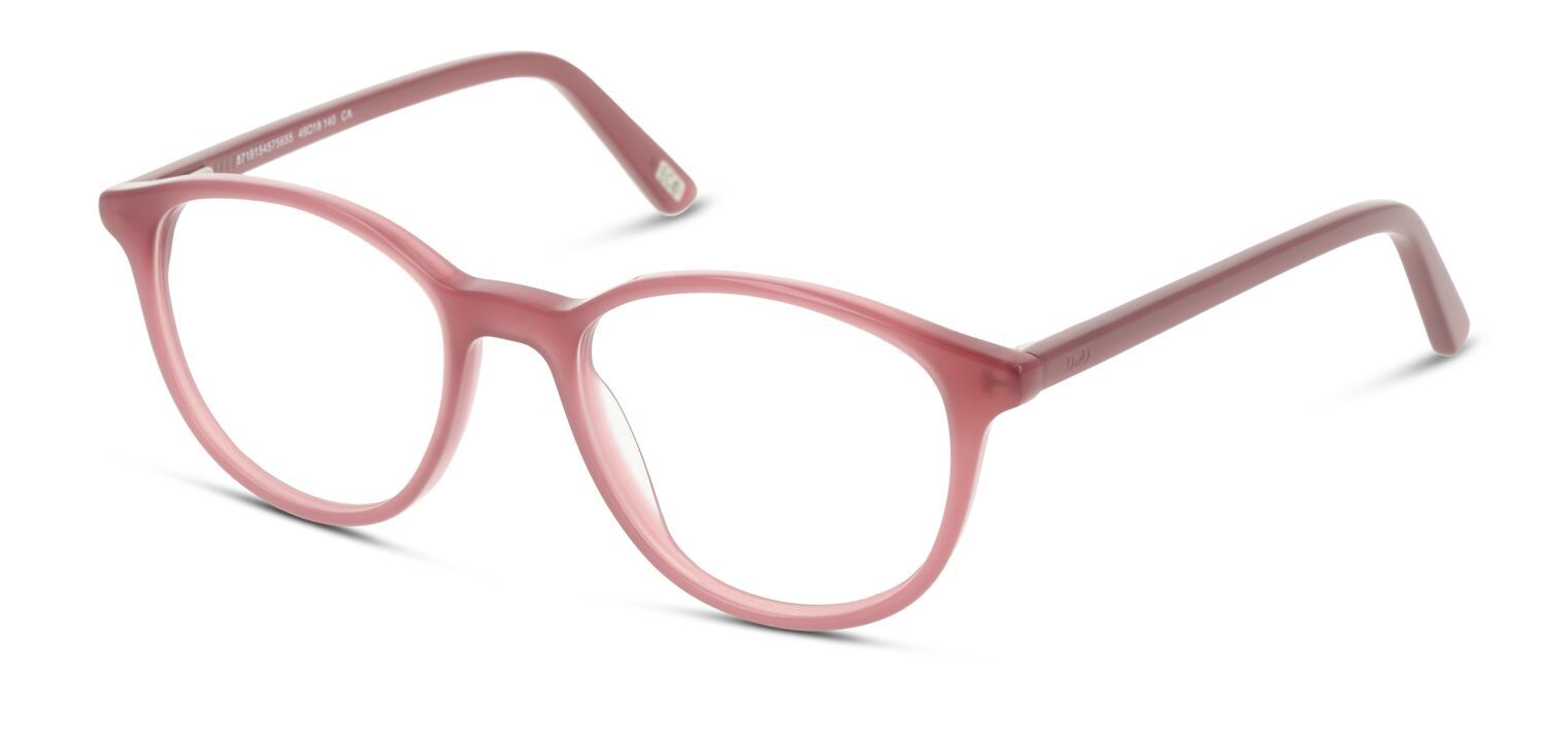 DbyD Oval Brillen DBKU02 Violett für Damen