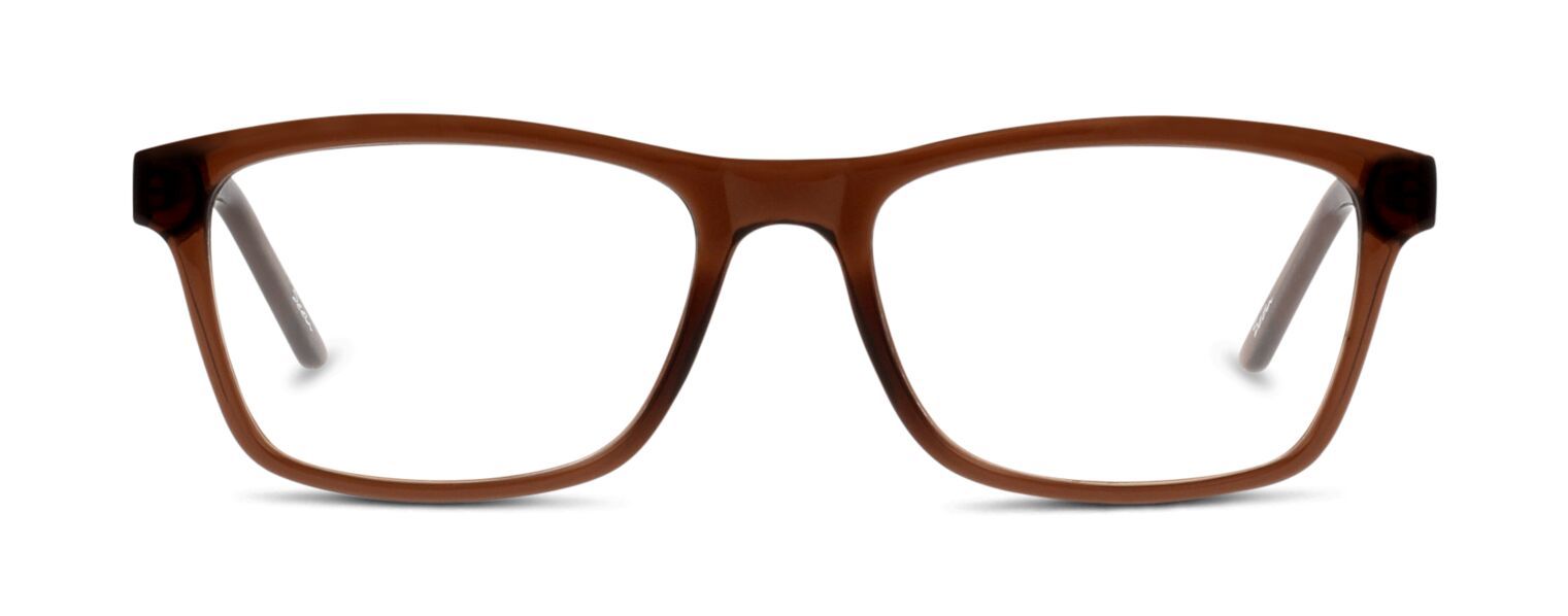 Seen Rechteckig Brillen SNKM04 Braun für Herren