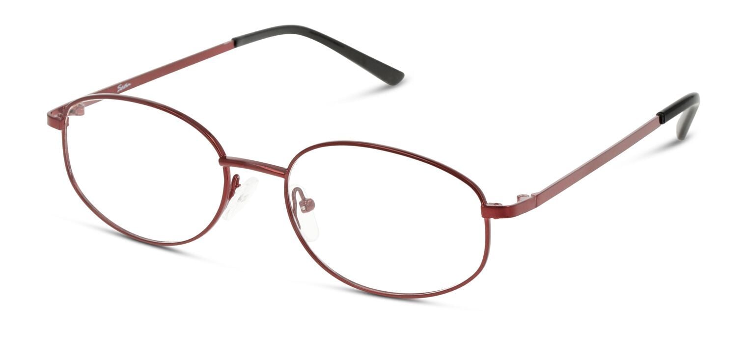 Seen Oval Brillen SNOF0003 Rot für Damen