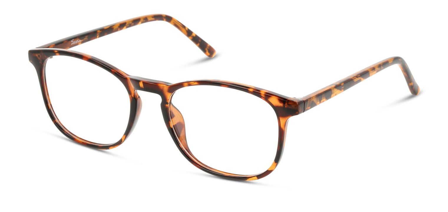 Seen Rund Brillen SNOU5003 Havana für Herren