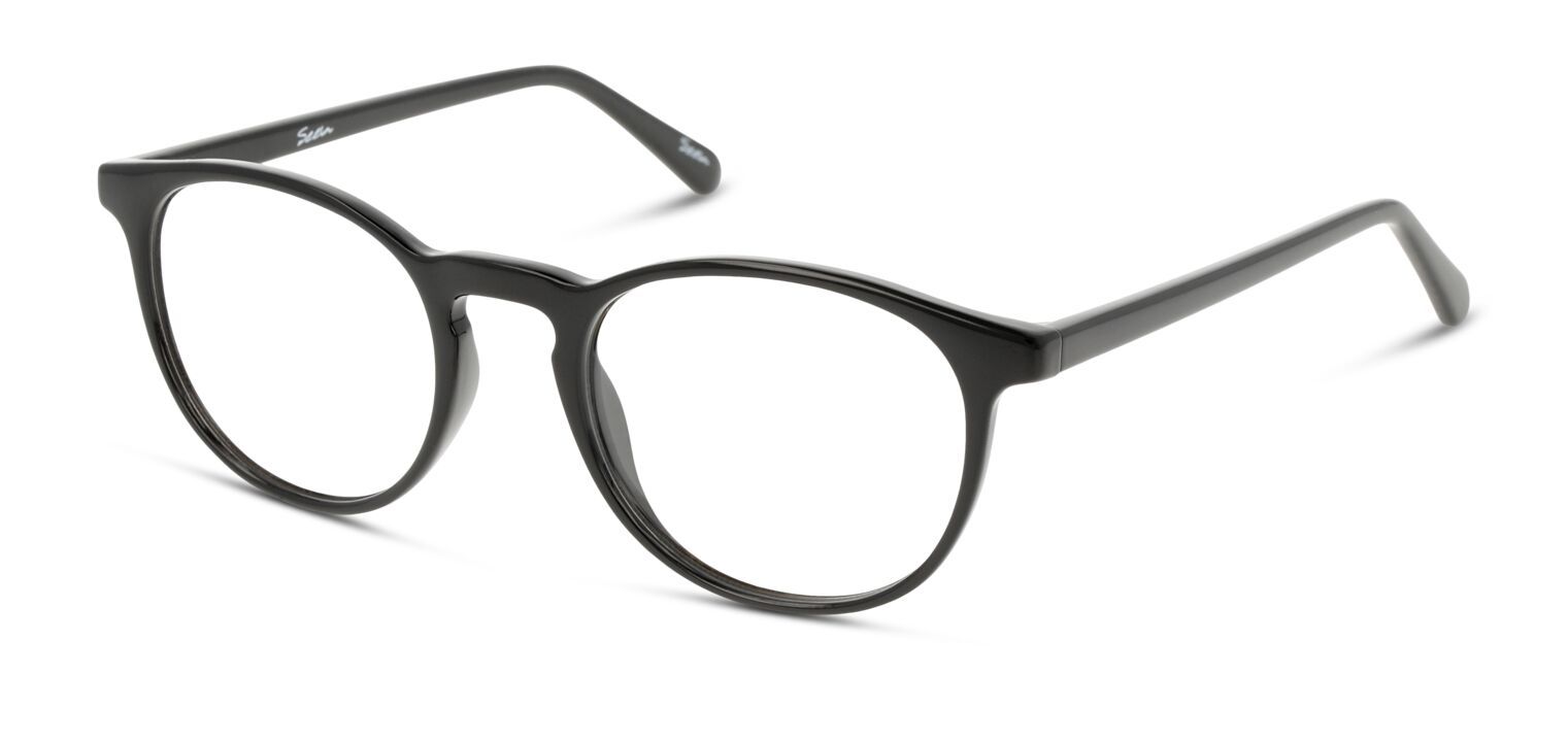 Seen Rund Brillen SNOU5004 Schwarz für Herren