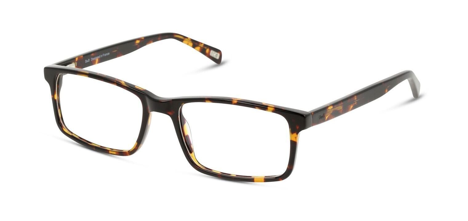 DbyD Rechteckig Brillen DBOM0022 Havana für Herren
