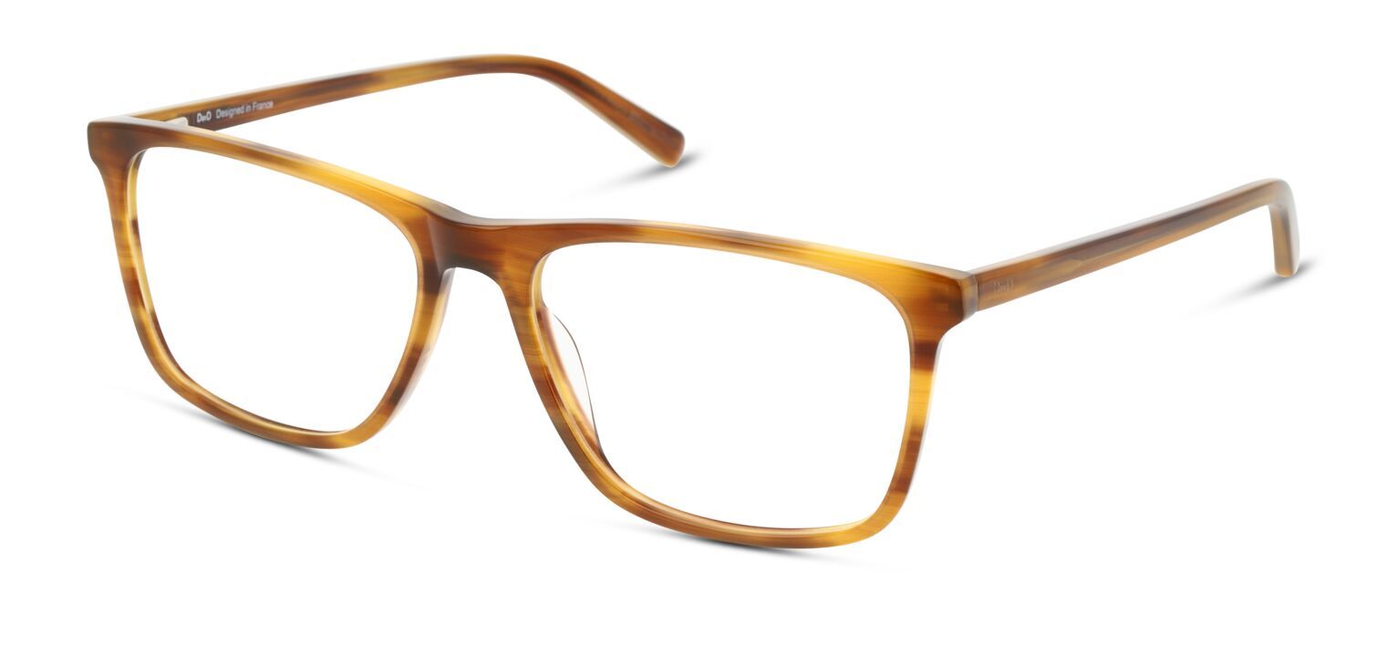 DbyD Rechteckig Brillen DBOM5044 Beige für Herren