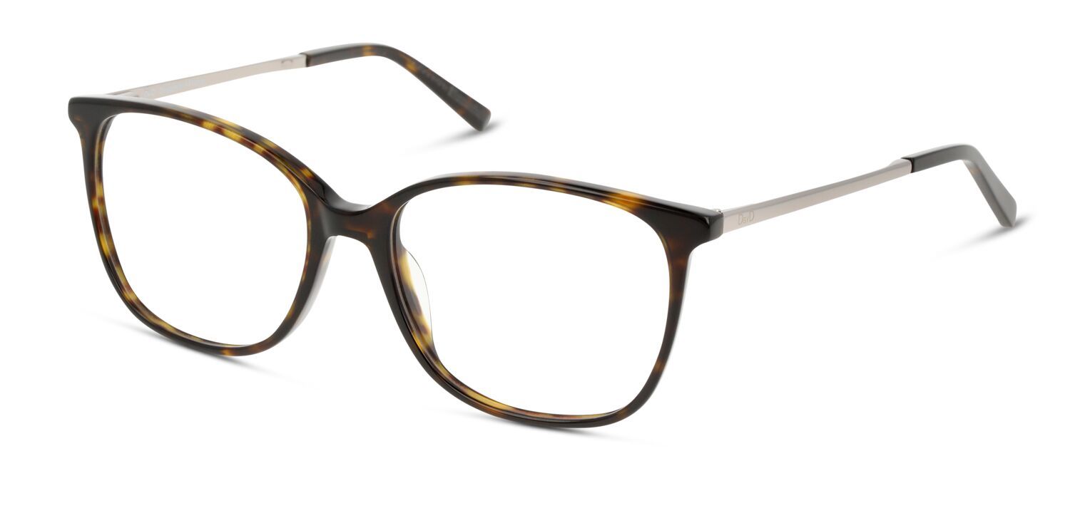 Lunettes de vue DbyD Rectangle DBOF5034 Havana pour Femme