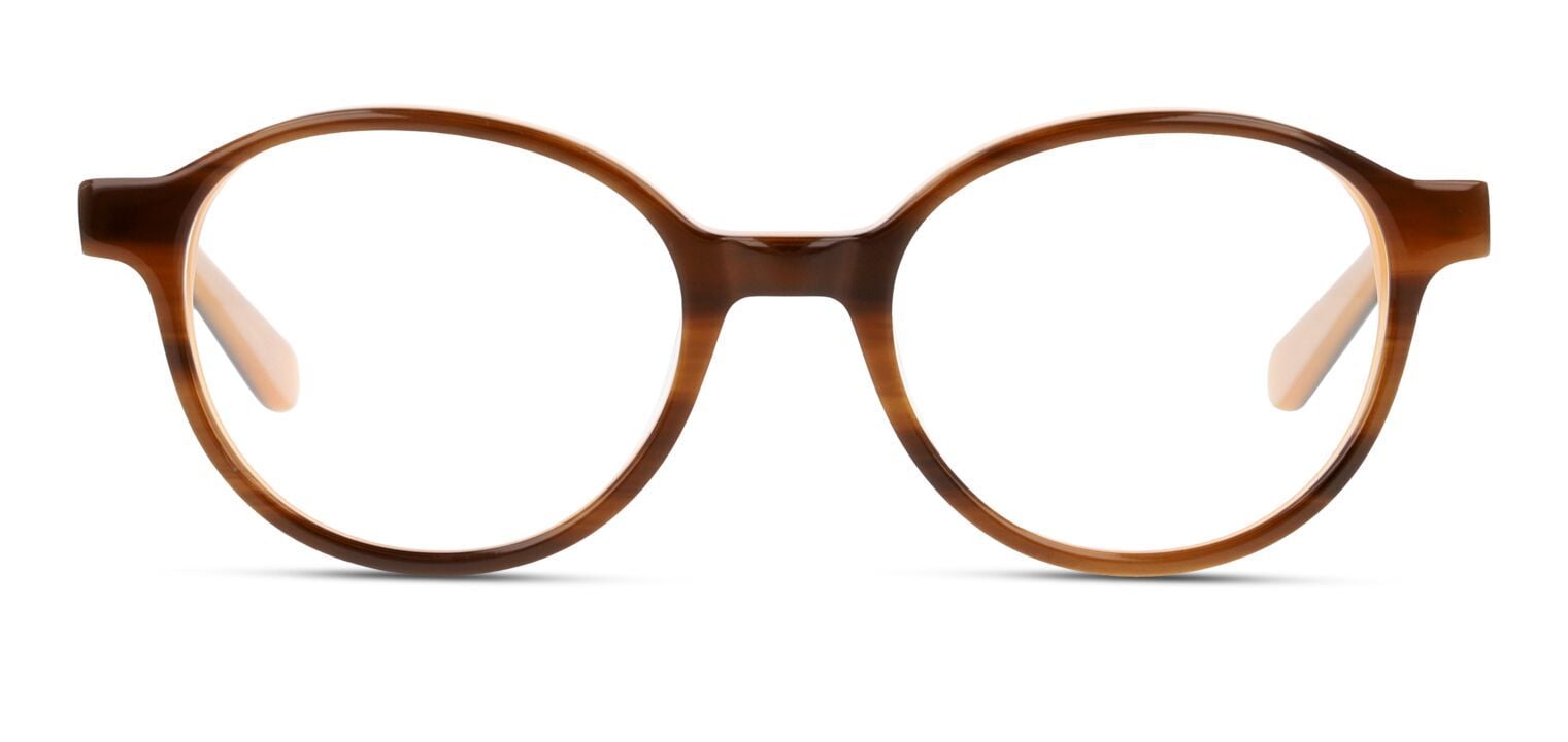 Unofficial Oval Brillen UNOK5024 Havana für Kinder