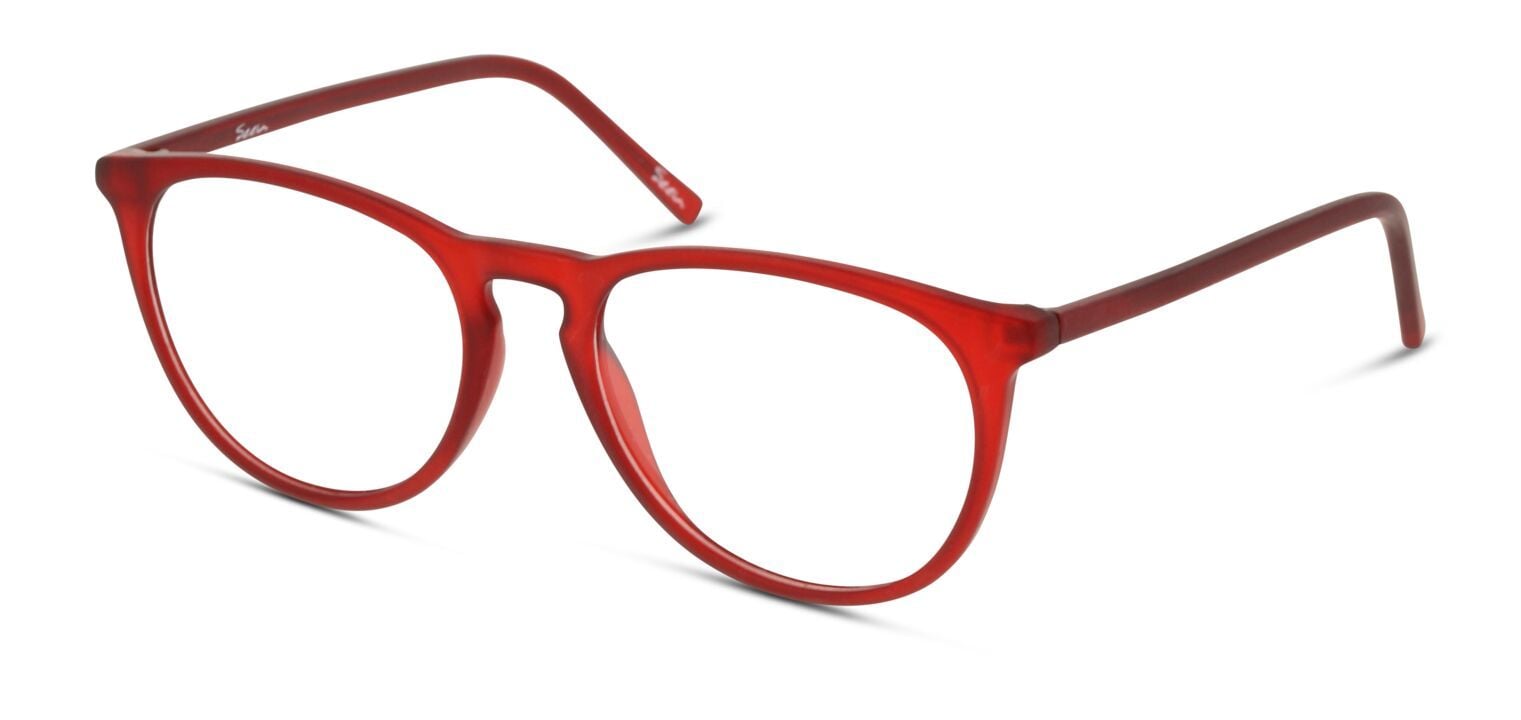 Seen Oval Brillen SNOU5011 Rot für Damen