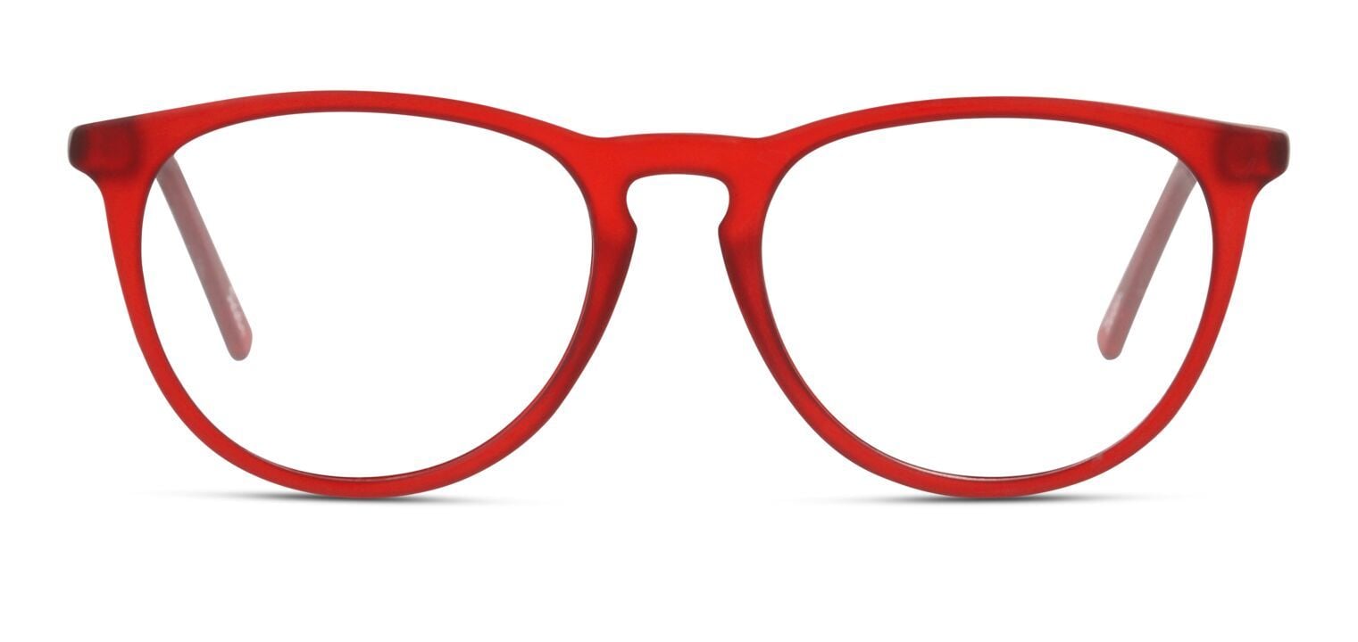 Seen Oval Brillen SNOU5011 Rot für Damen
