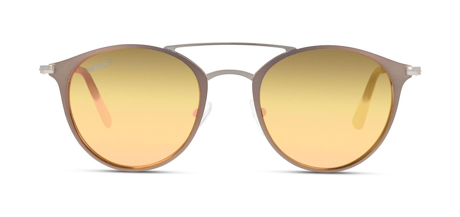 Unofficial Rund Sonnenbrillen UNSU0029P Rosa für Damen/Herren