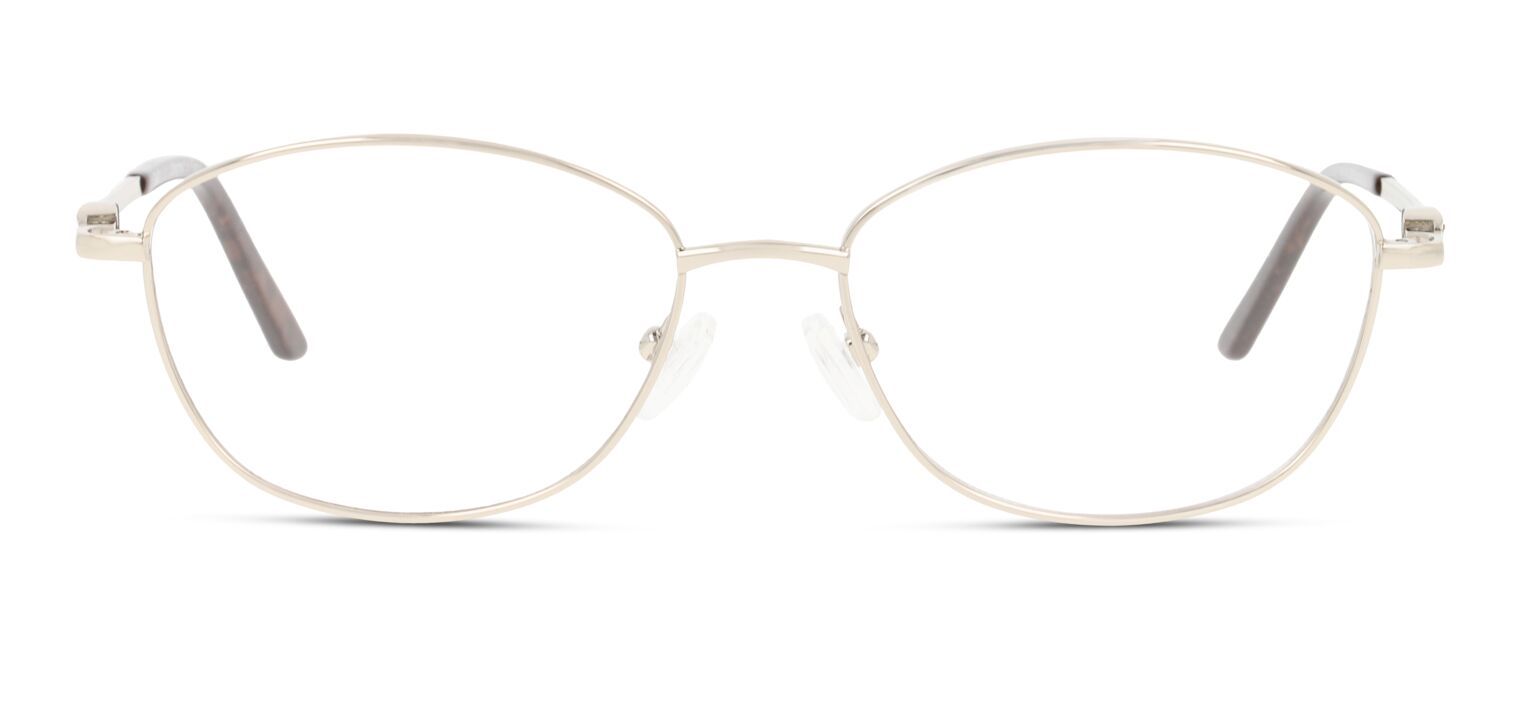 DbyD Oval Brillen DBOF9000 Gold für Damen
