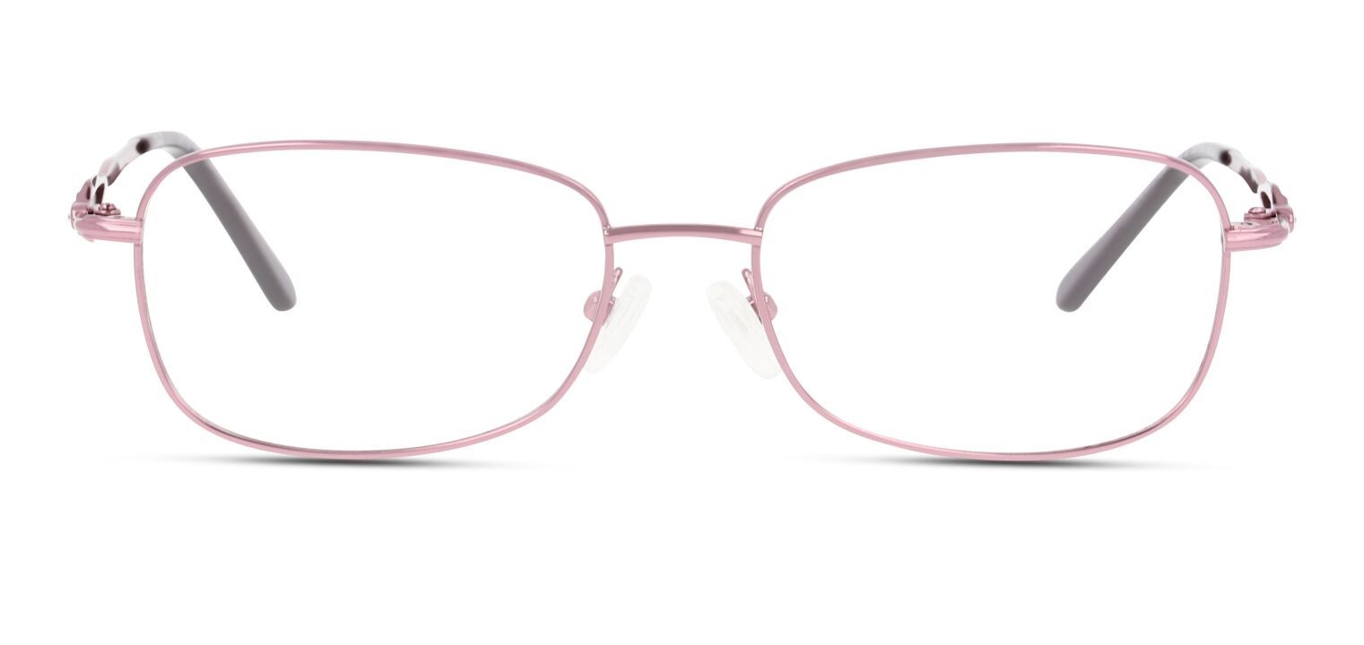 DbyD Rechteckig Brillen DBOF9004 Rosa für Damen