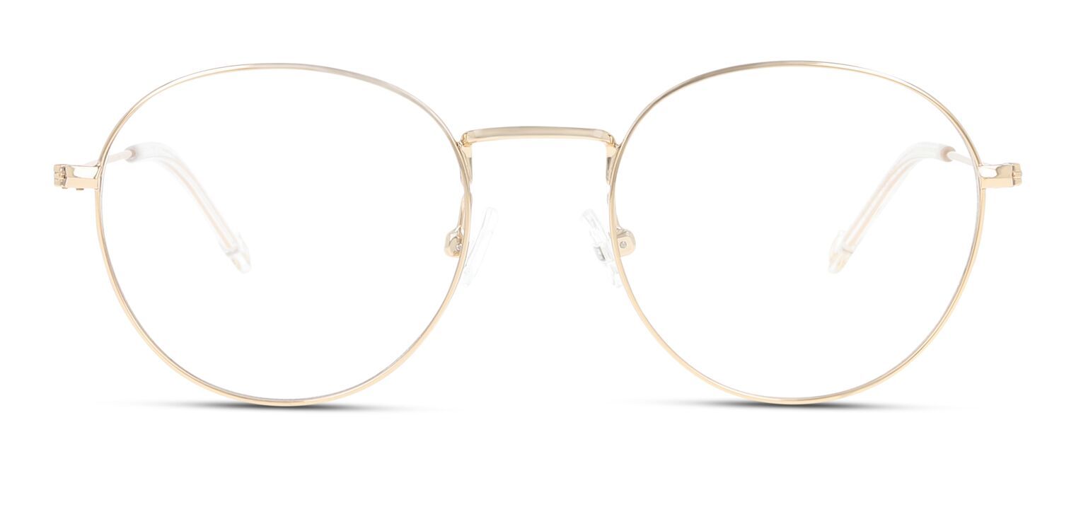 Unofficial Rund Brillen UNOF0065 Gold für Damen