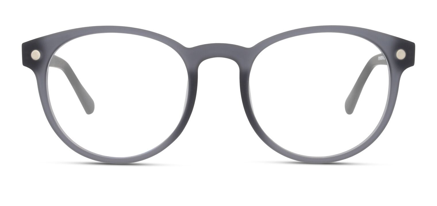 Unofficial Oval Brillen UNOM0013 Grau für Herren