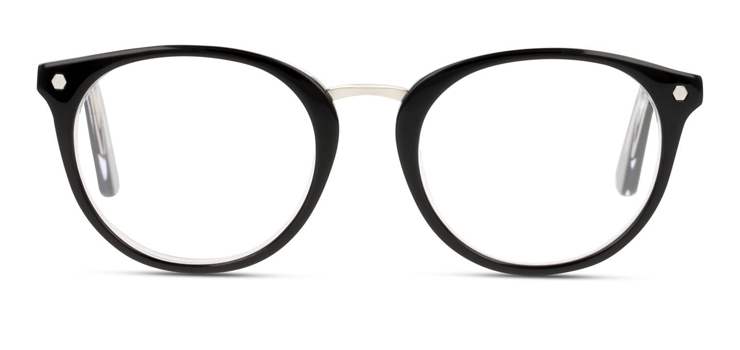 Unofficial Oval Brillen UNOT0022 Schwarz für Kinder