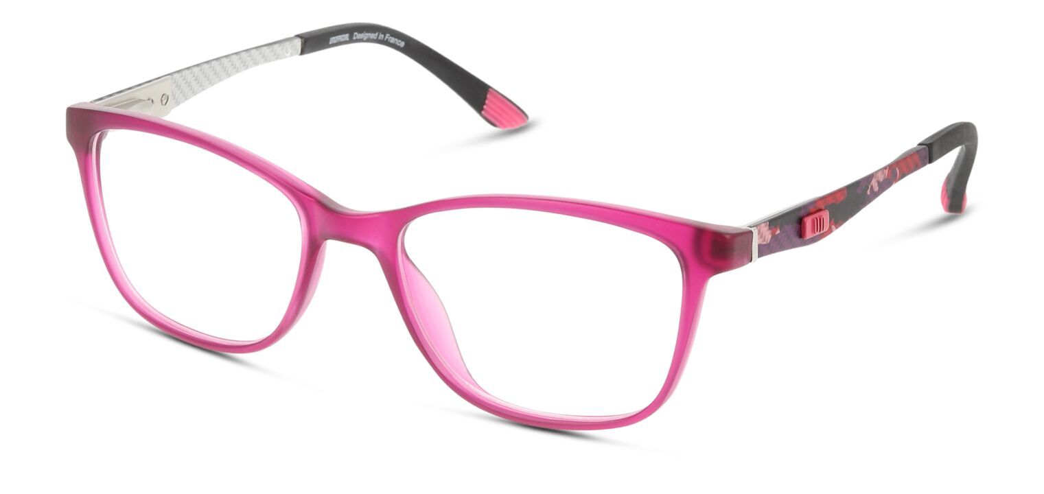 Lunettes de vue Unofficial Rectangle UNOT0055 Rose pour Enfant