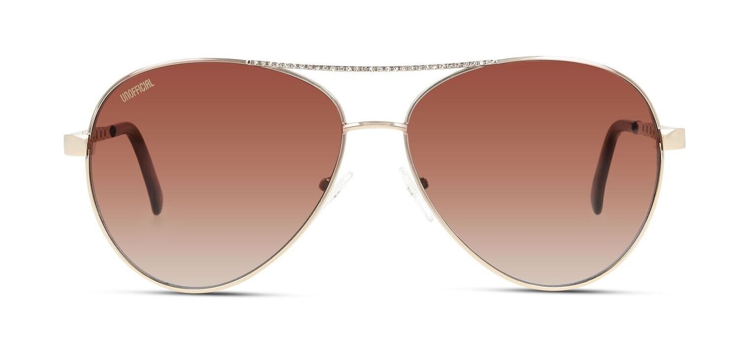 Lunettes de soleil Unofficial Aviator UNSF0034 Doré pour Femme