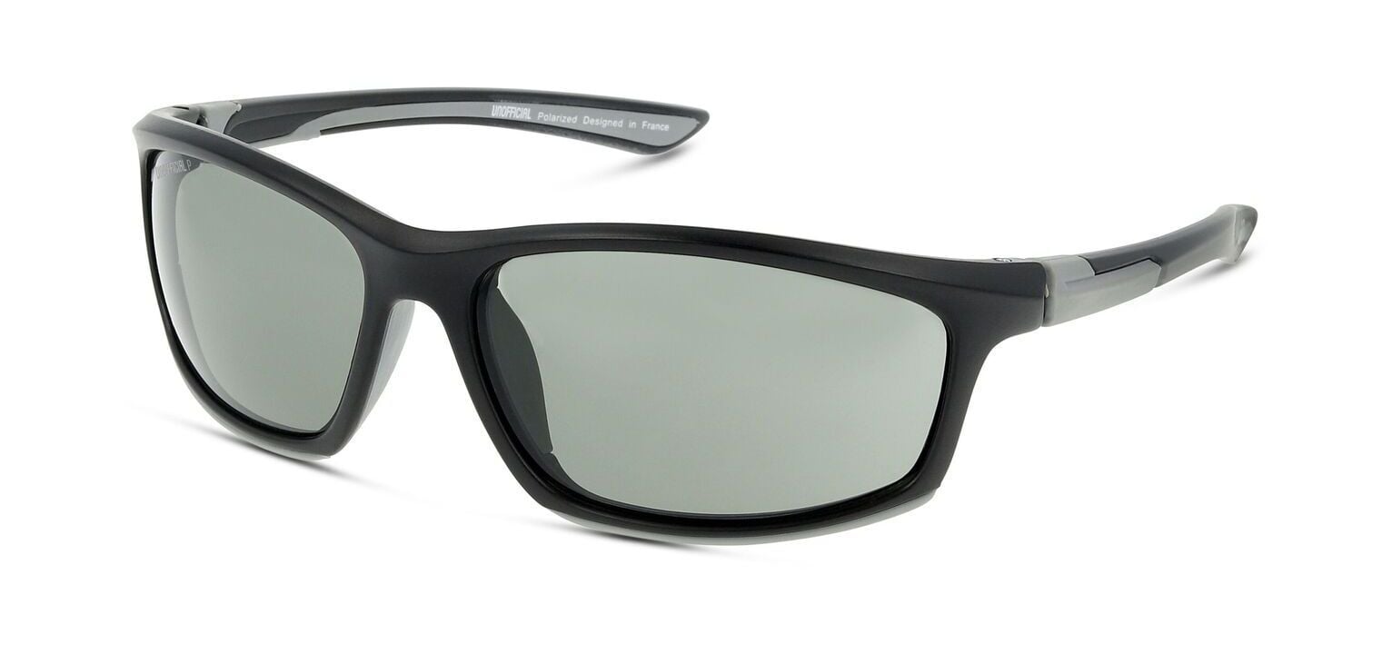 Unofficial Rechteckig Sonnenbrillen UNSM0060P Schwarz für Herren