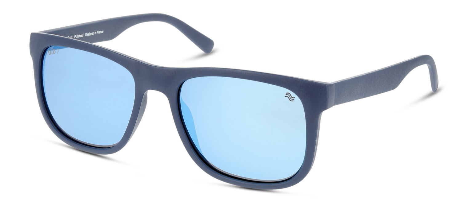 Lunettes de soleil DbyD Rectangle DBSM9011P Bleu pour Homme
