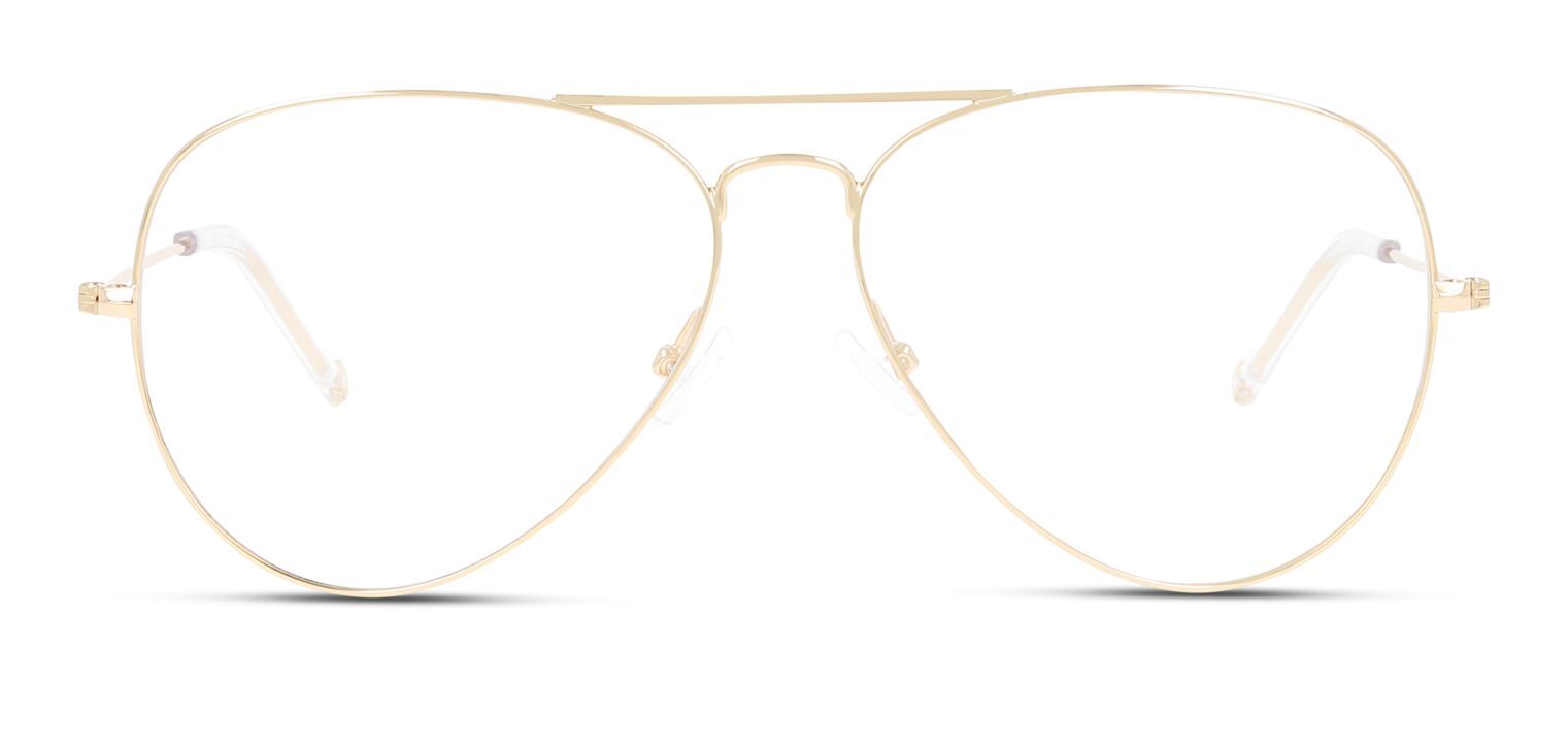 Unofficial Aviator Brillen UNOF0155 Gold für Damen