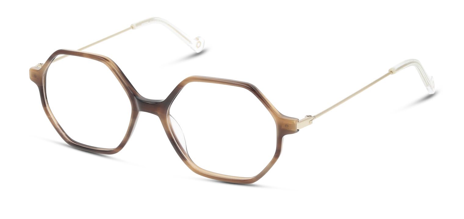 Unofficial Rechteckig Brillen UNOT0068 Braun für Kinder