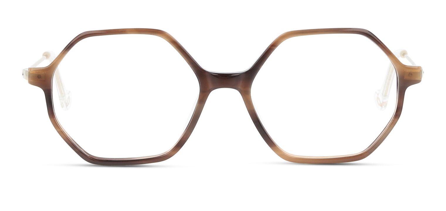 Unofficial Rechteckig Brillen UNOT0068 Braun für Kinder