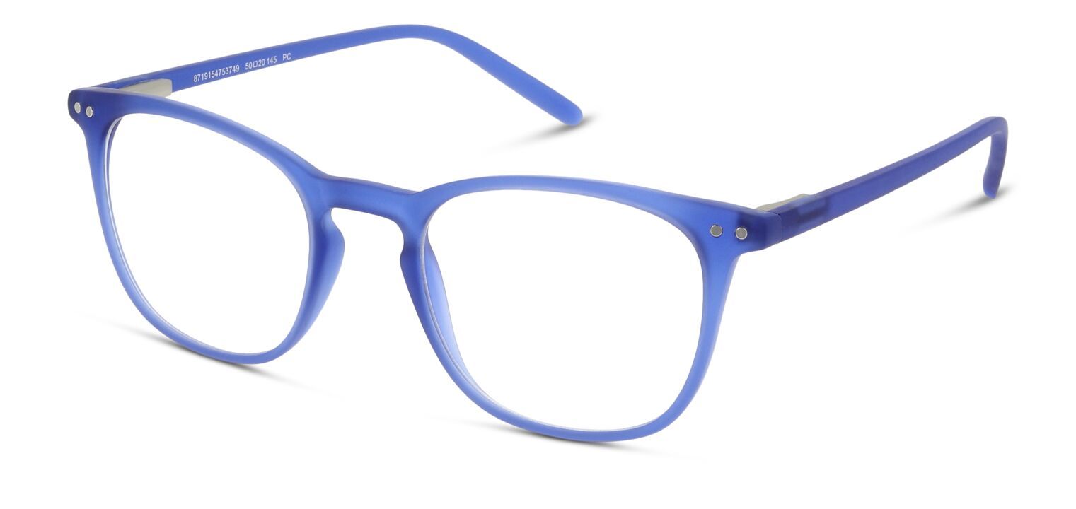 Blaulicht Bildschirmbrillen GLibrary Wayfarer IBLU02 Blau