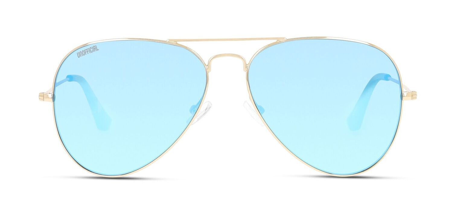 Unofficial Aviator Sonnenbrillen UNSU0047 Gold für Damen/Herren
