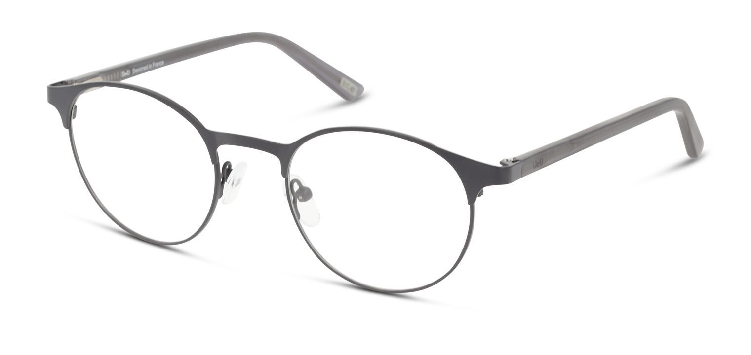 Lunettes de vue DbyD Ronde DBOM0030 Gris pour Homme