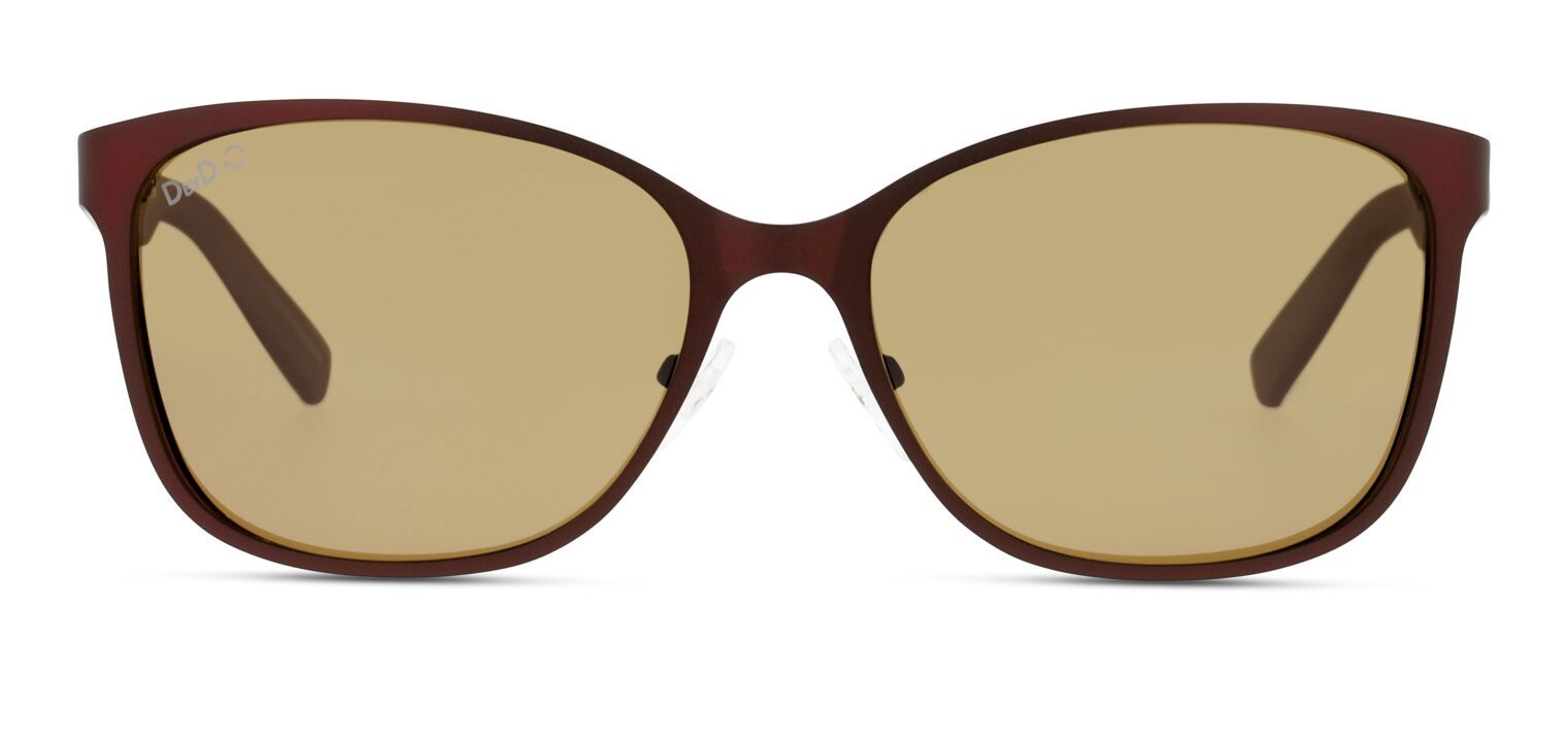 DbyD Rechteckig Sonnenbrillen DBSF9007P Rot für Damen