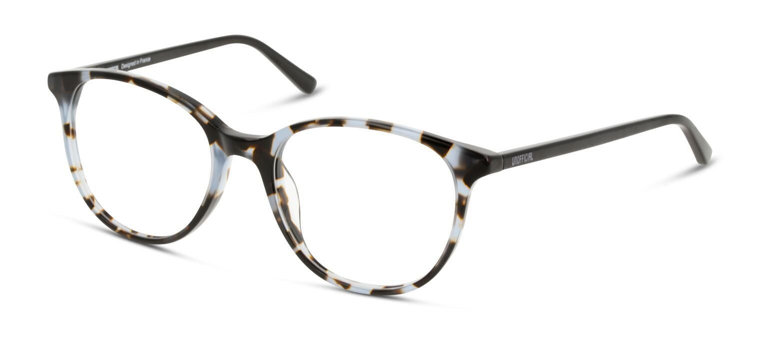 Unofficial Schmetterling Brillen UNOF0307 Schwarz für Damen