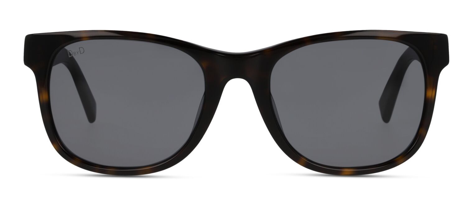 DbyD Rechteckig Sonnenbrillen DBSU5000 Havana für Damen/Herren