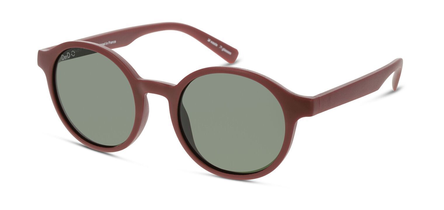 DbyD Rund Sonnenbrillen DBST9001P Rot für Kinder
