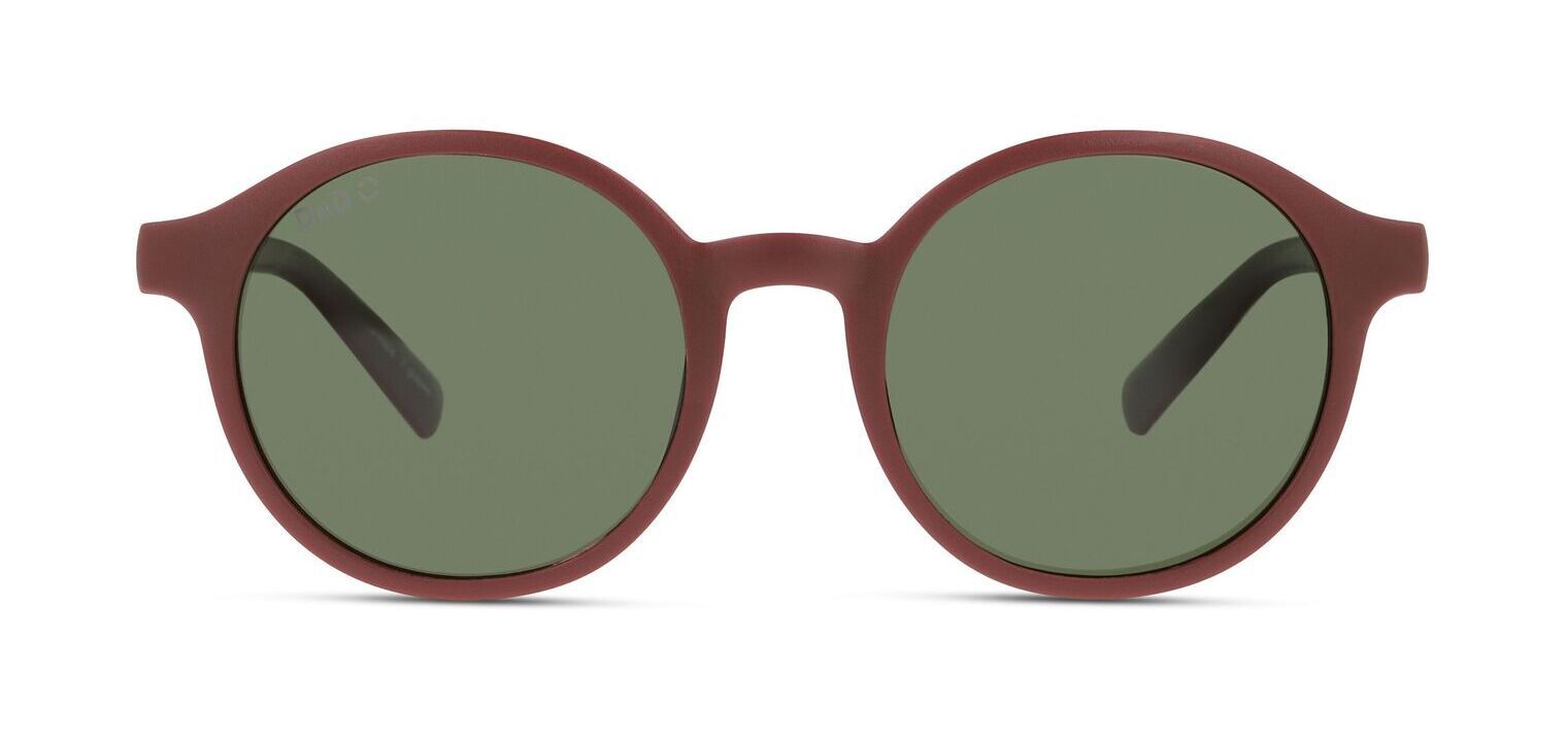 DbyD Rund Sonnenbrillen DBST9001P Rot für Kinder